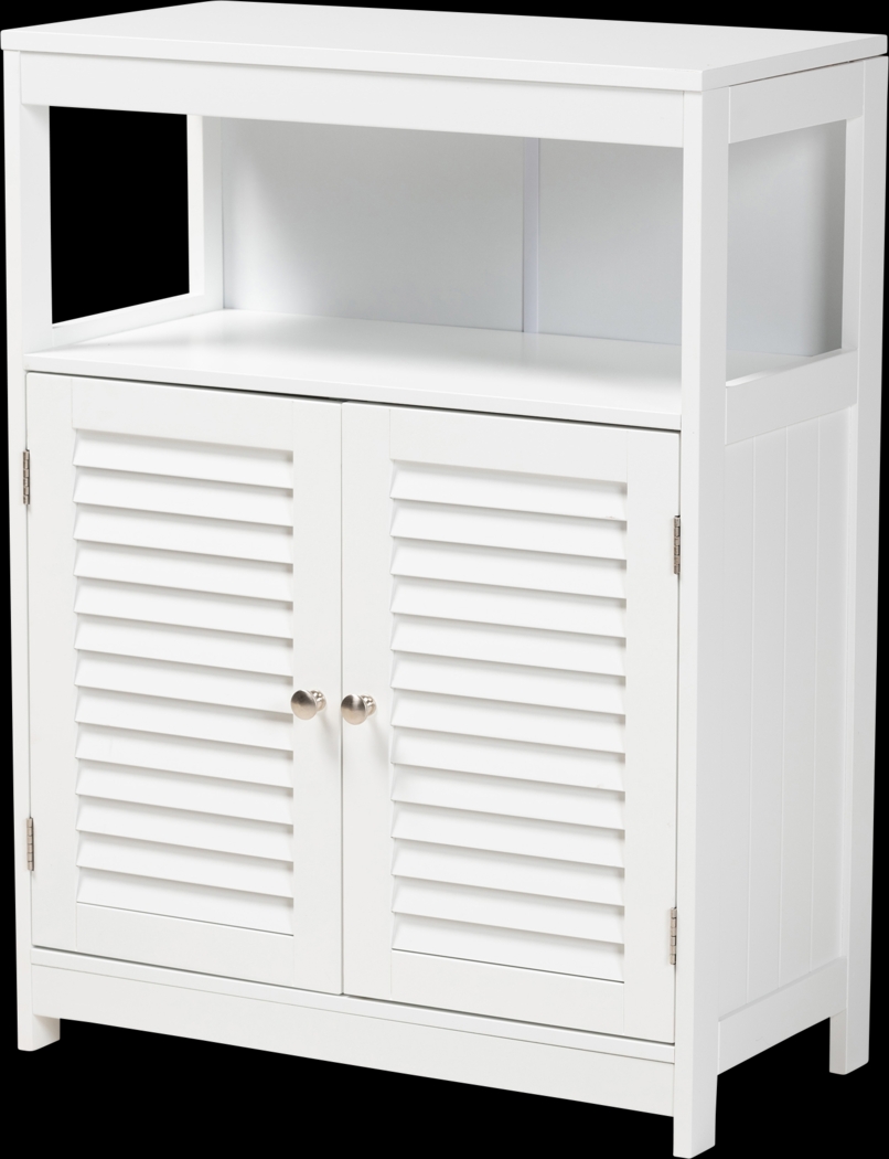 Kunesh White Accent Cabinet - Thumbnail - Image 1