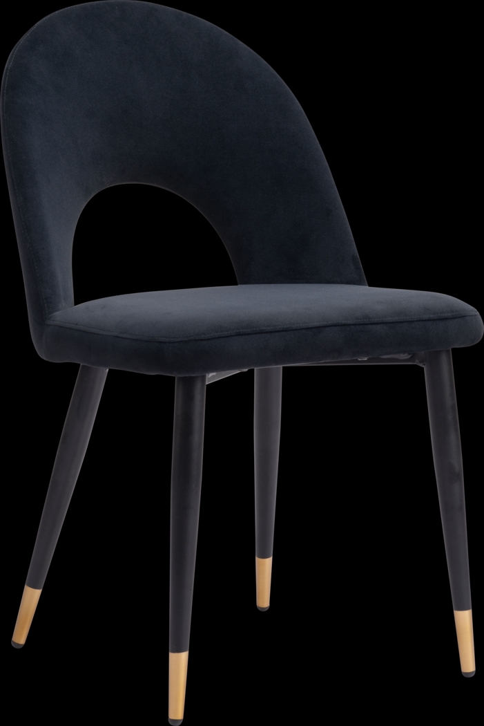 Kuranda Black Side Chair, Set of 2 - Thumbnail - Image 3