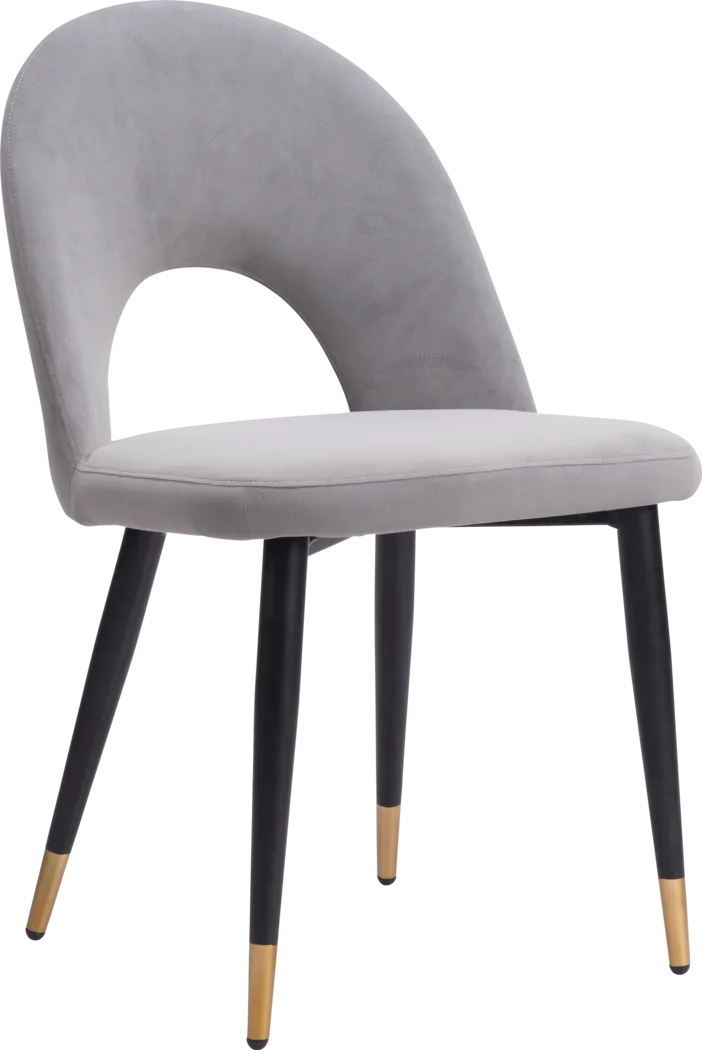 Kuranda Gray Side Chair, Set of 2 - Thumbnail - Image 3