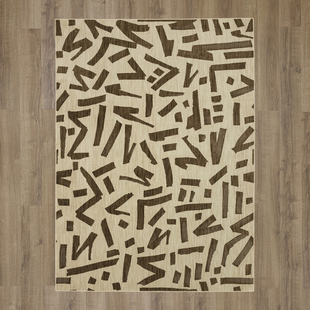 Stacy Garcia Kusal Brown 5'3 x 7'10 Rug - Thumbnail - Image 3