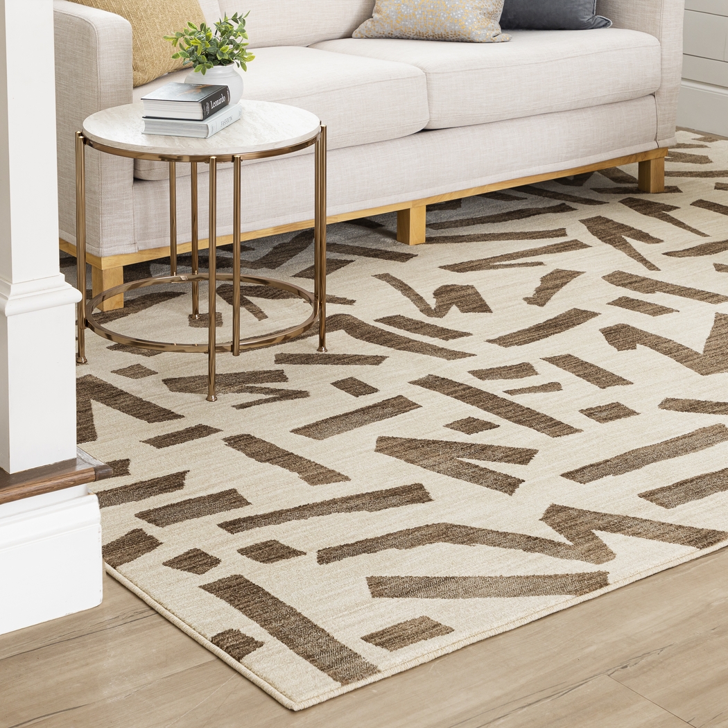 Stacy Garcia Kusal Brown 8' x 11' Rug - Thumbnail - Image 4