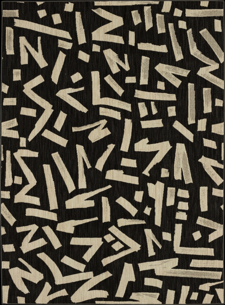 Stacy Garcia Kusal Charcoal 8' x 11' Rug - Thumbnail - Image 1