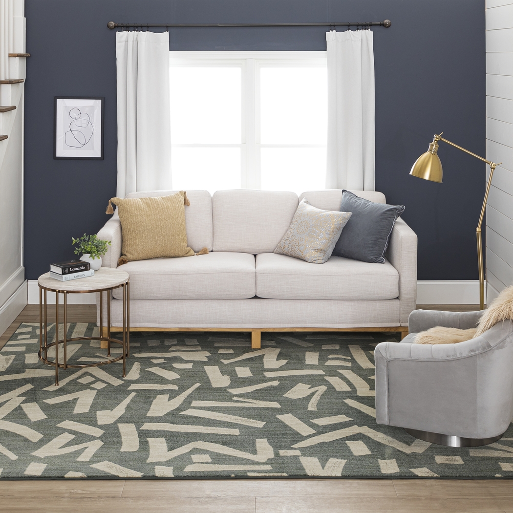 Stacy Garcia Kusal Gray 8' x 11' Rug - Thumbnail - Image 2