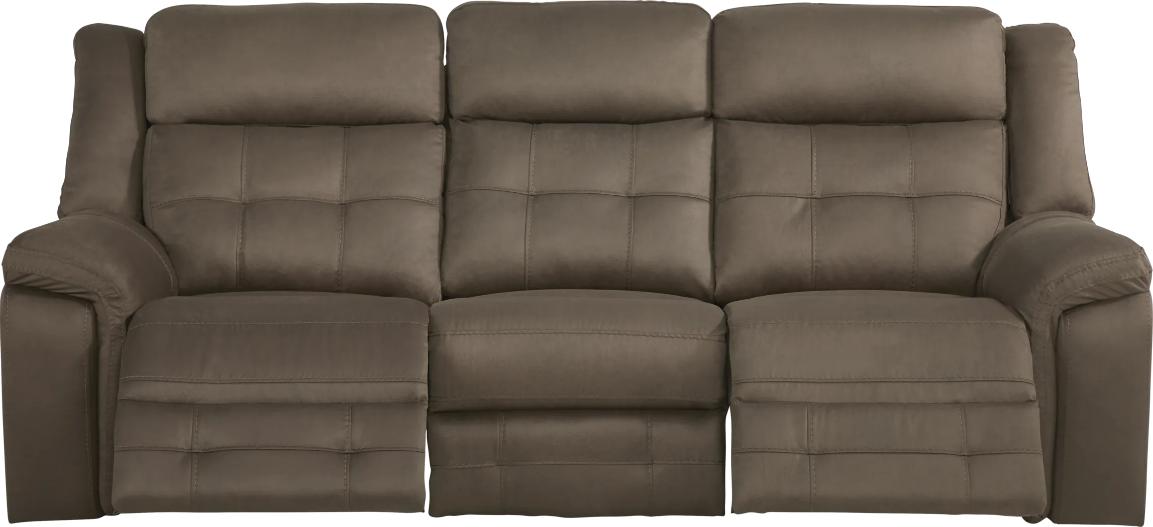 Kusel Brown Reclining Sofa - Thumbnail - Image 3