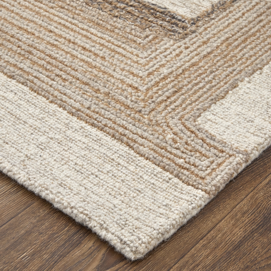 Kutubo Brown 5' x 8' Rug - Thumbnail - Image 3