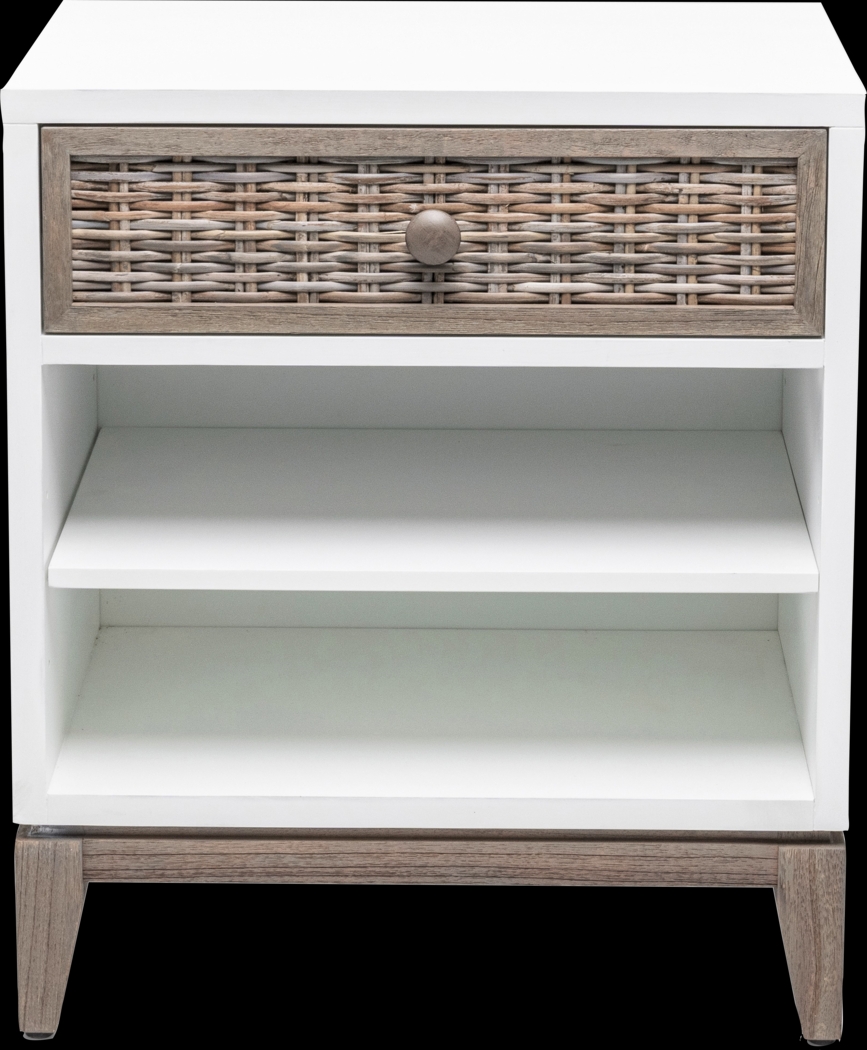 Kwamet White Nightstand - Thumbnail - Image 9