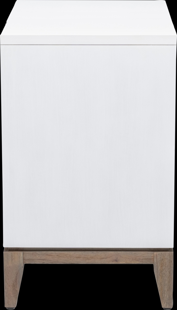 Kwamet White Nightstand - Thumbnail - Image 8