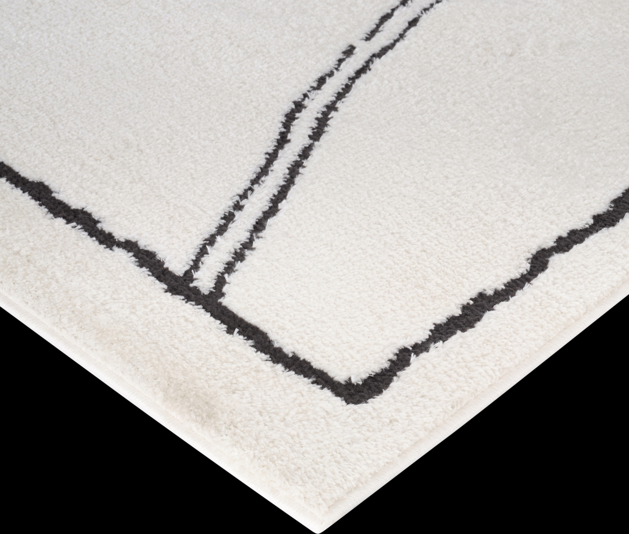 Kwaye White 2'6 x 10' Runner Rug - Thumbnail - Image 6