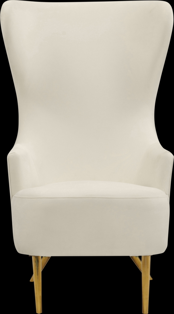 Kweisi Cream Accent Chair - Thumbnail - Image 5