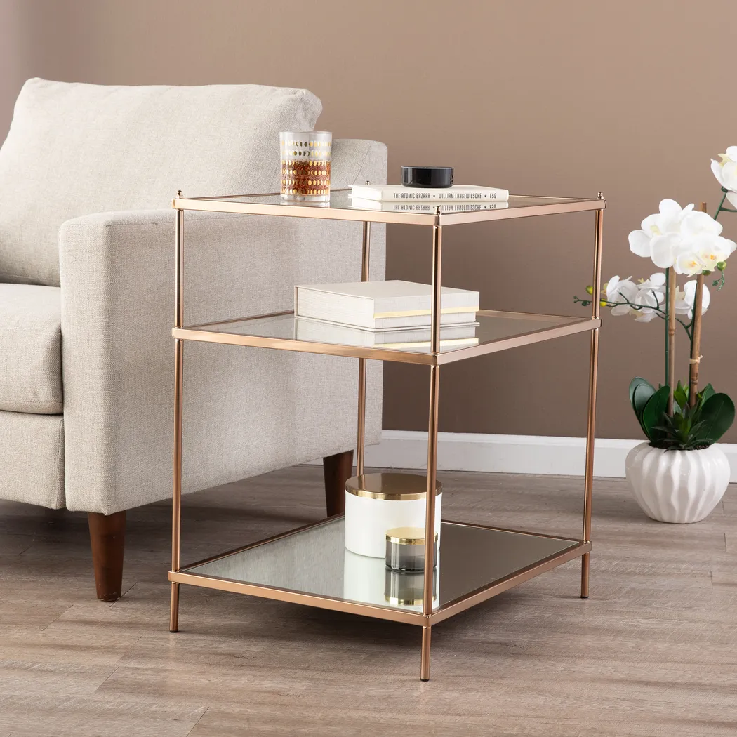 Kyaz Copper End Table - Thumbnail - Image 2