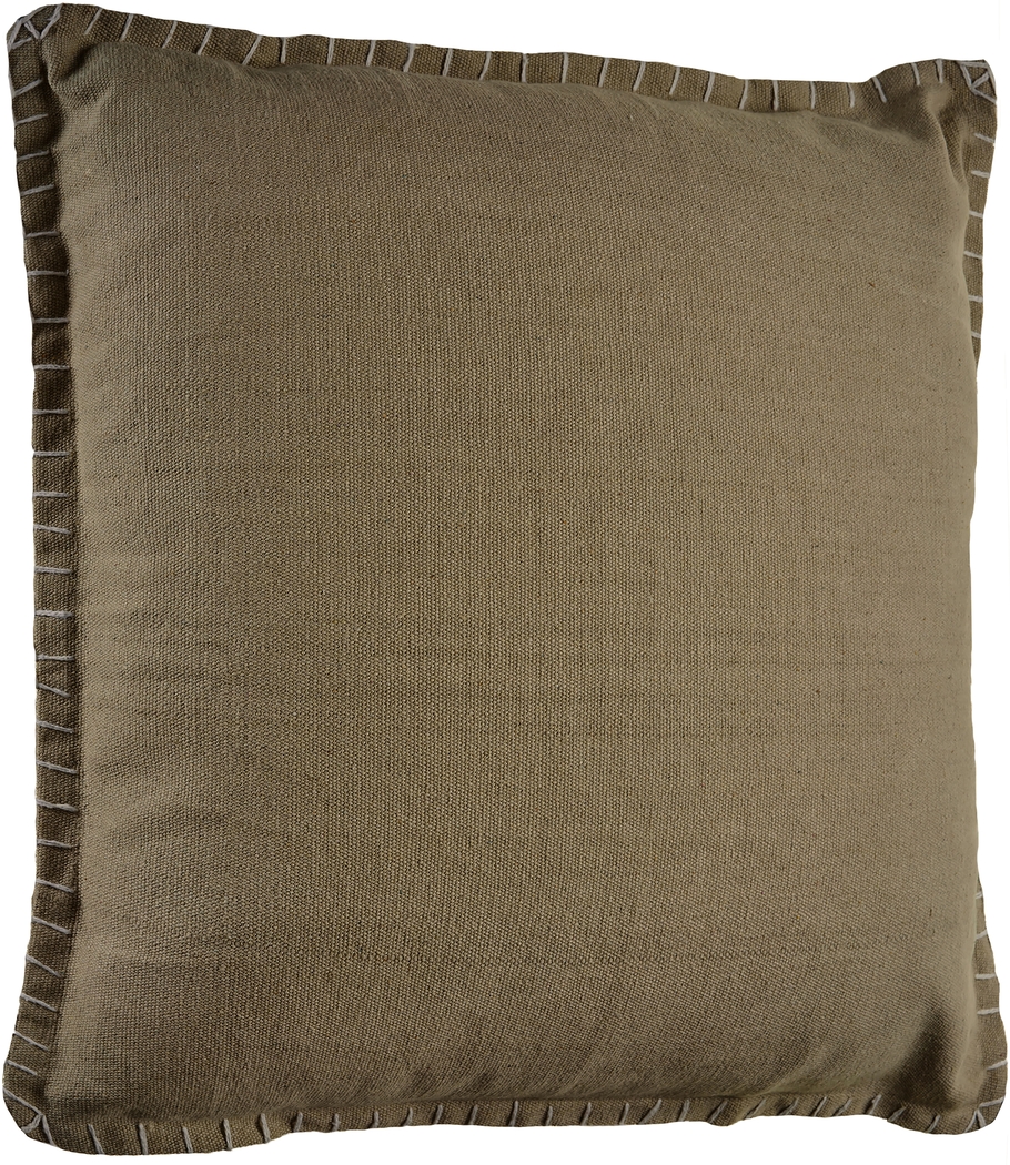 Kyenna Brown Throw Pillow - Thumbnail - Image 3