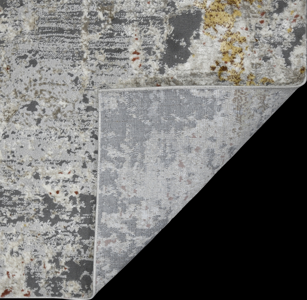 Kyish Ivory/Gray 5'3 x 7'9 Rug - Thumbnail - Image 8