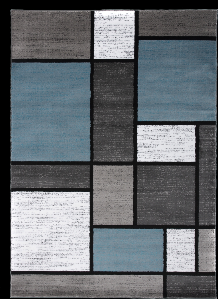 Kylan Blue 7'10 x 10'2 Rug - Thumbnail - Image 1