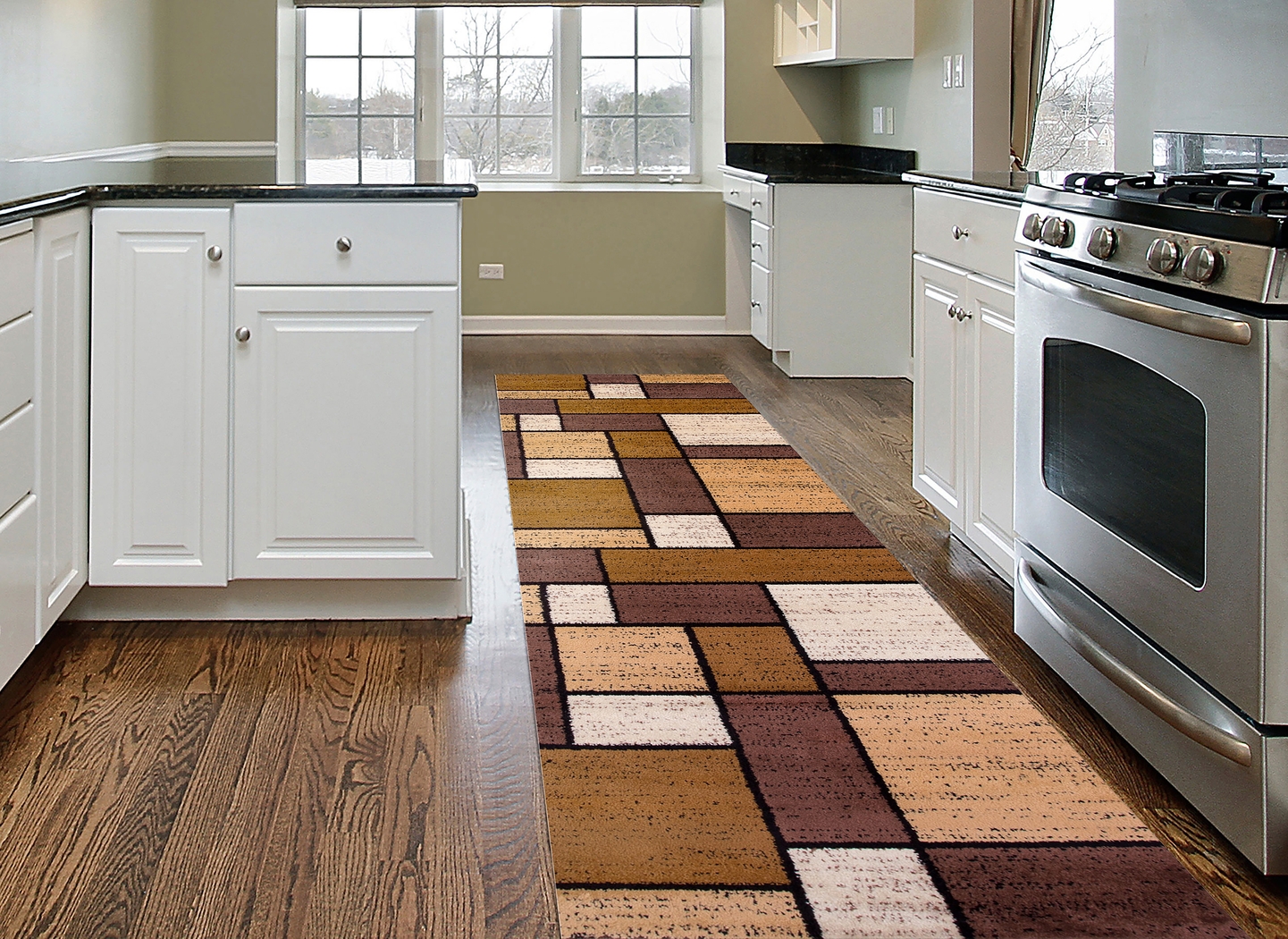 Kylan Brown 2' x 7'2 Runner Rug - Thumbnail - Image 2