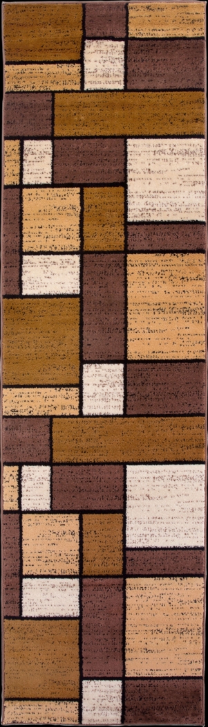 Kylan Brown 2' x 7'2 Runner Rug - Thumbnail - Image 1