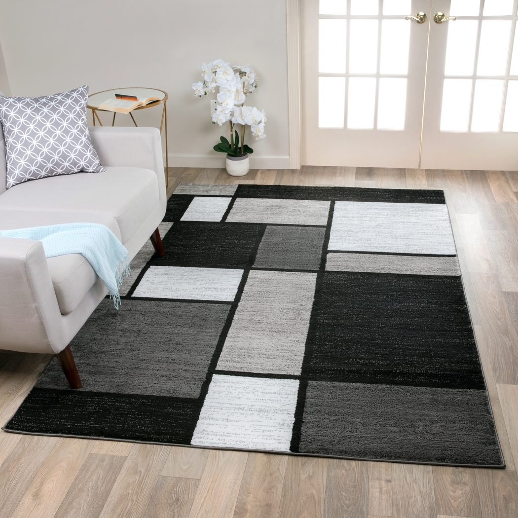 Kylan Gray 7'10 x 10'2 Rug - Thumbnail - Image 4