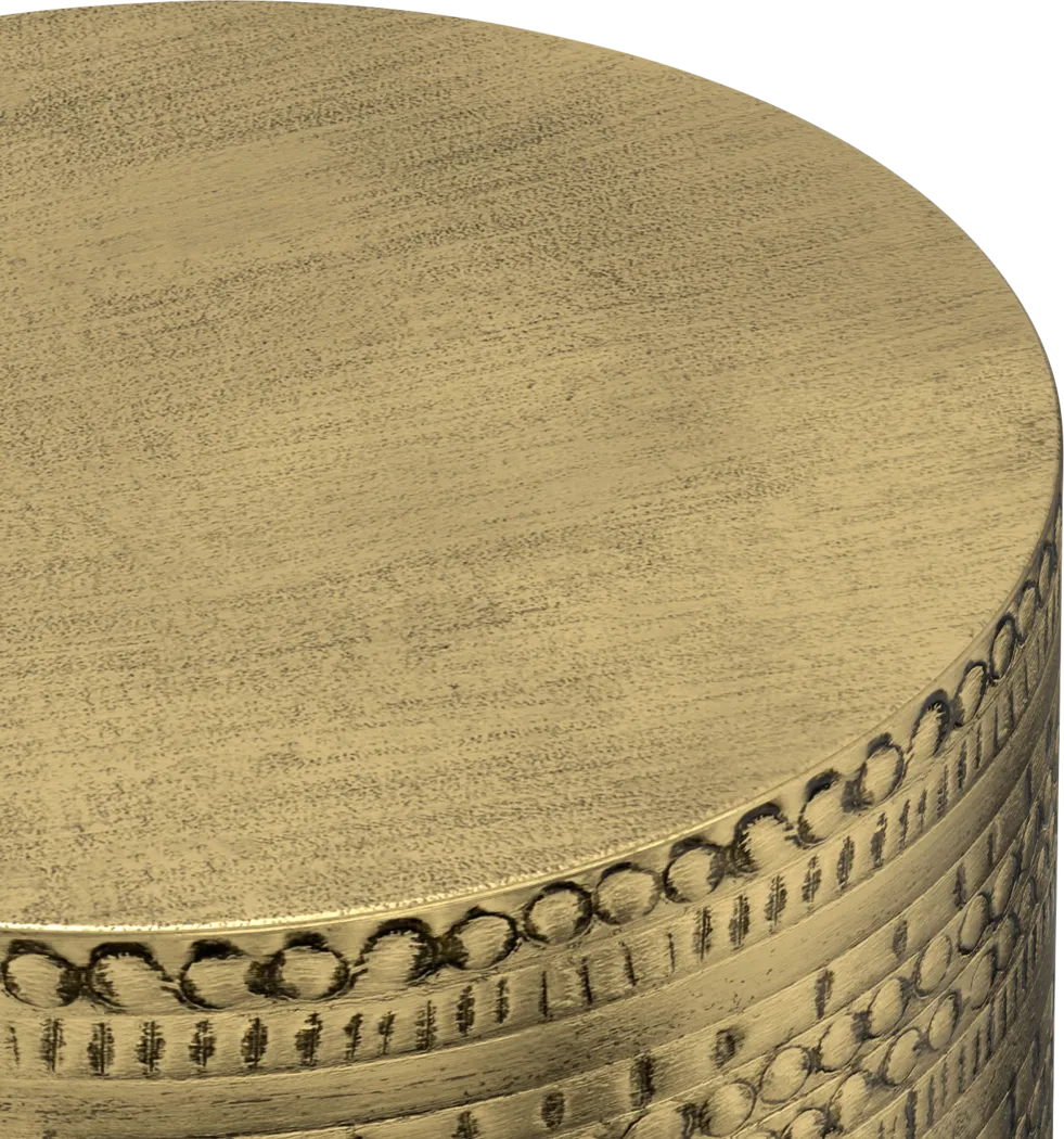Kylee Gold Accent Table - Thumbnail - Image 3