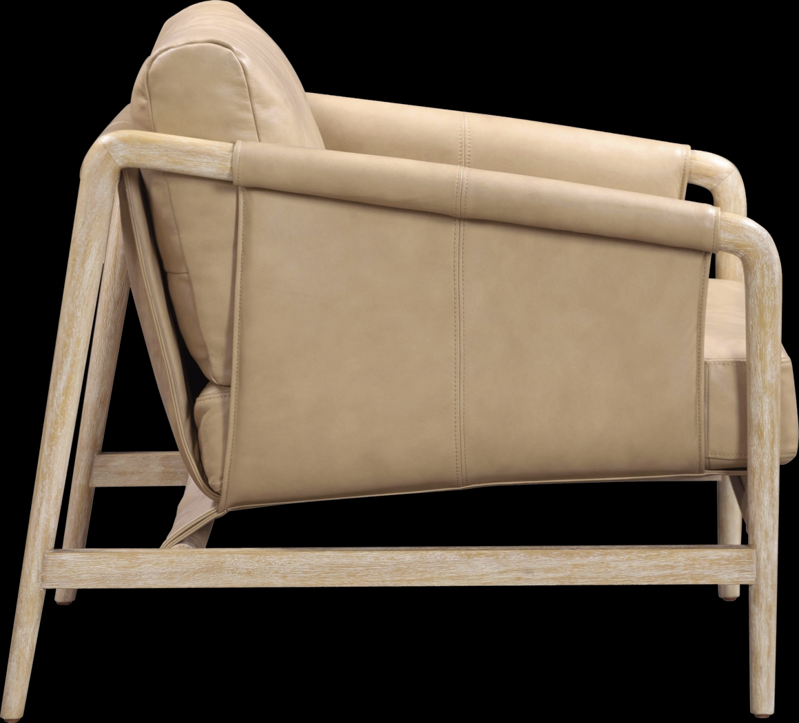 Kyleigh Tan Accent Chair - Thumbnail - Image 4