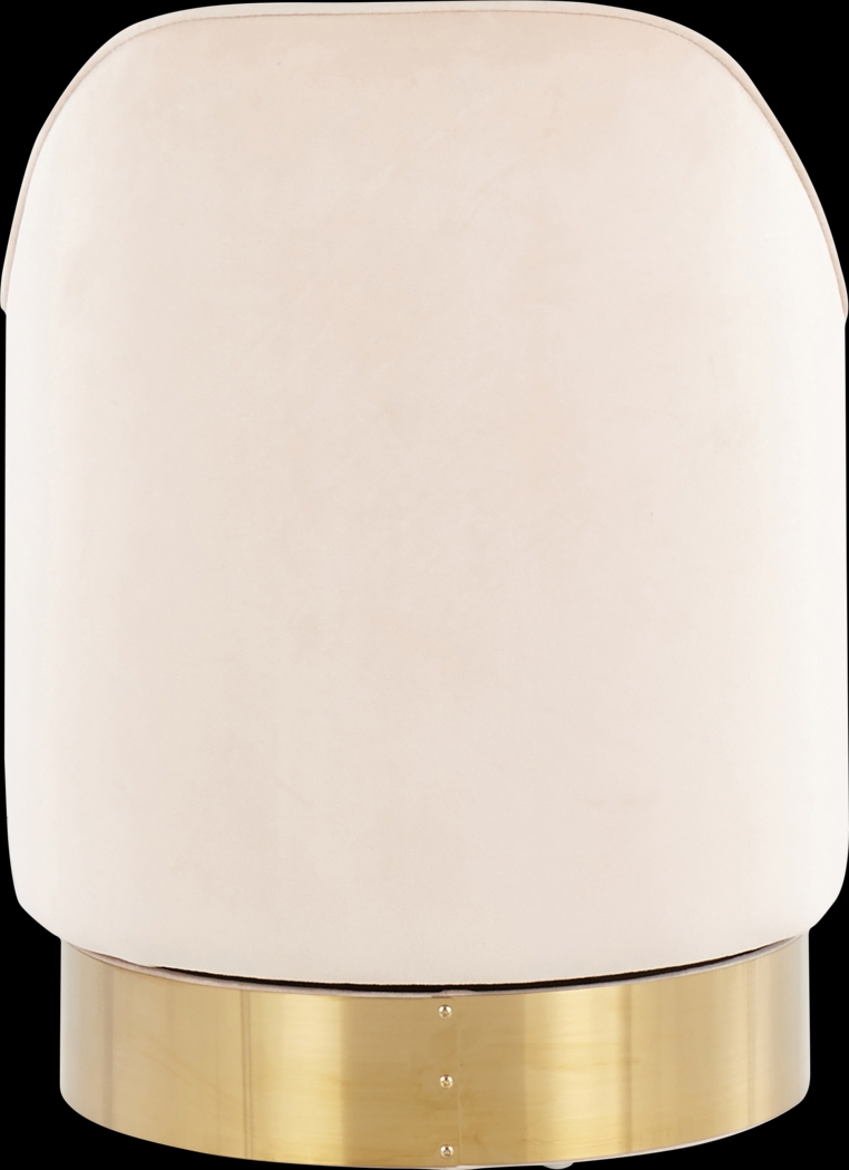 Kylman Cream Vanity Stool - Thumbnail - Image 4