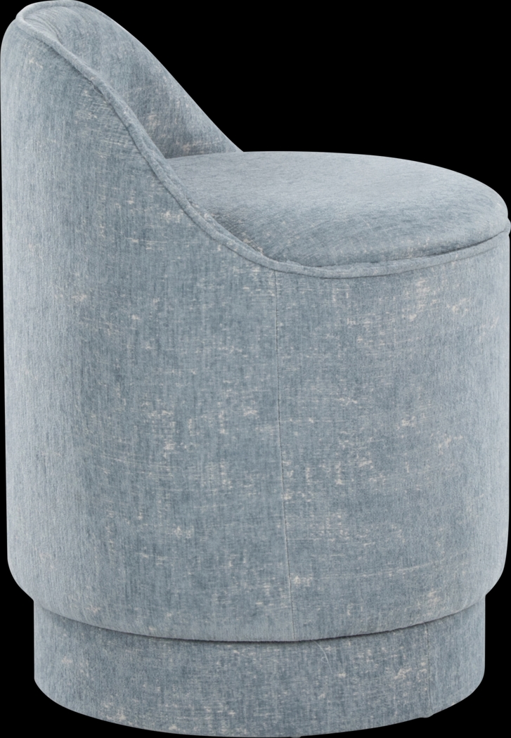 Kylman II Blue Vanity Stool - Thumbnail - Image 6