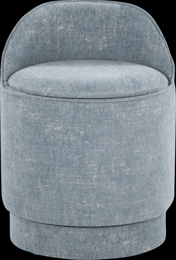 Kylman II Blue Vanity Stool - Thumbnail - Image 9
