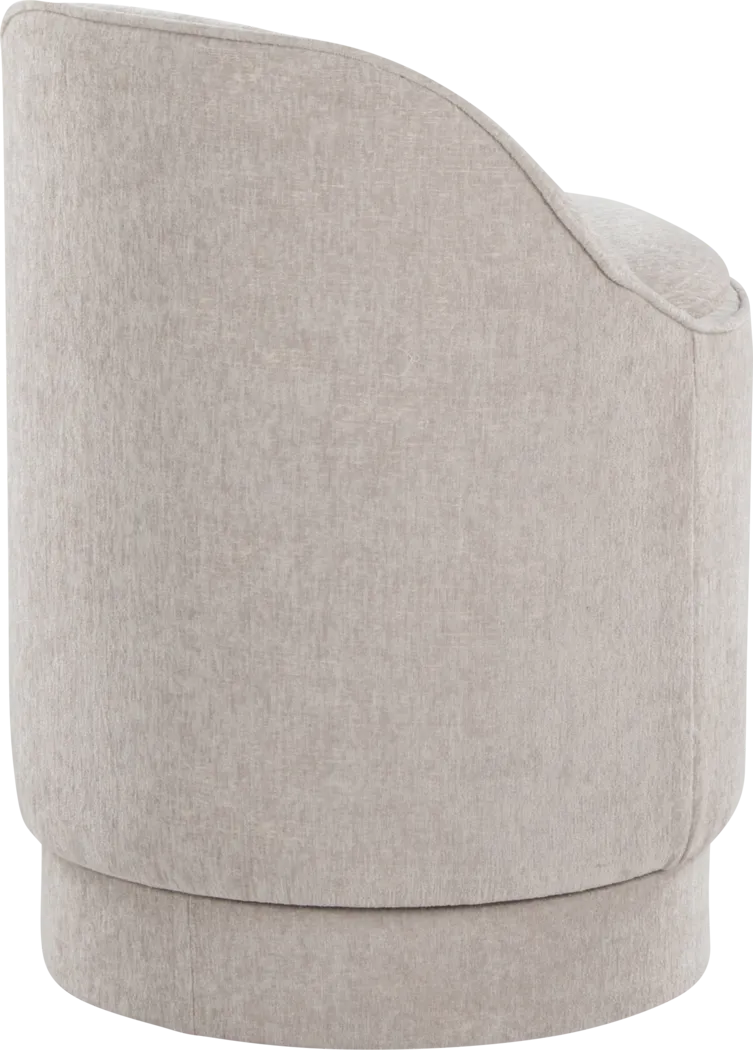Kylman II Gray Vanity Stool - Thumbnail - Image 7