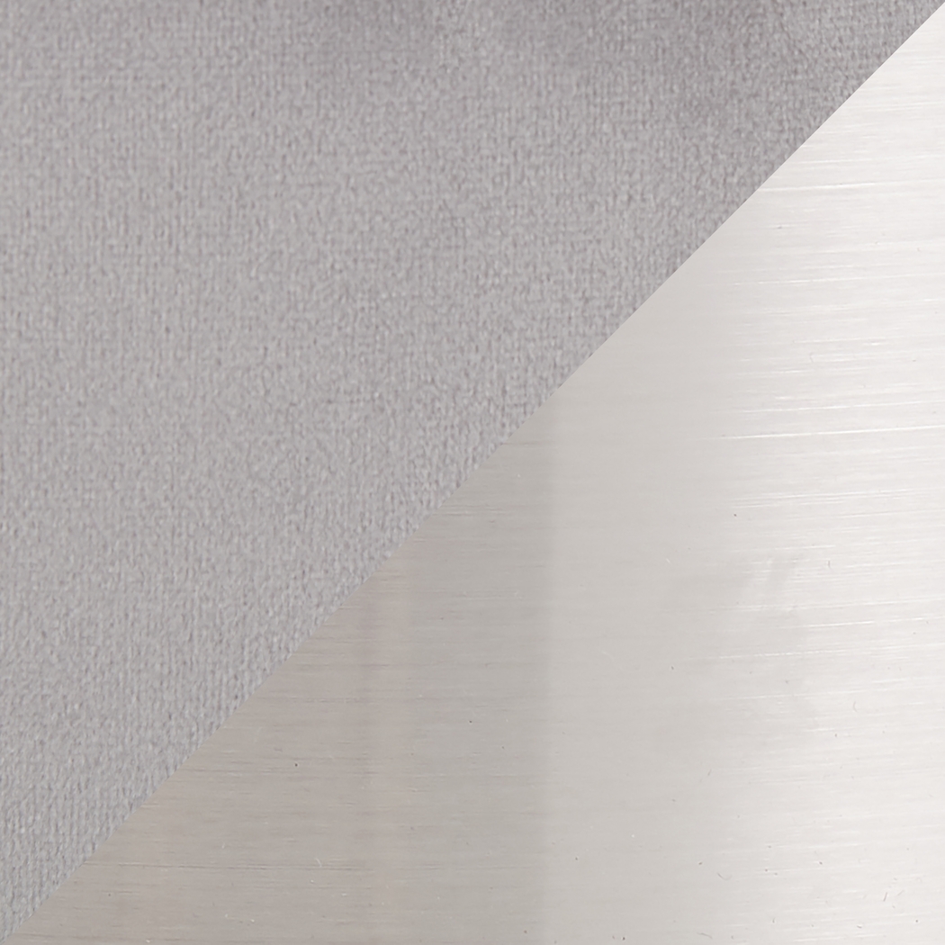 Kylman Silver Vanity Stool - Thumbnail - Image 7