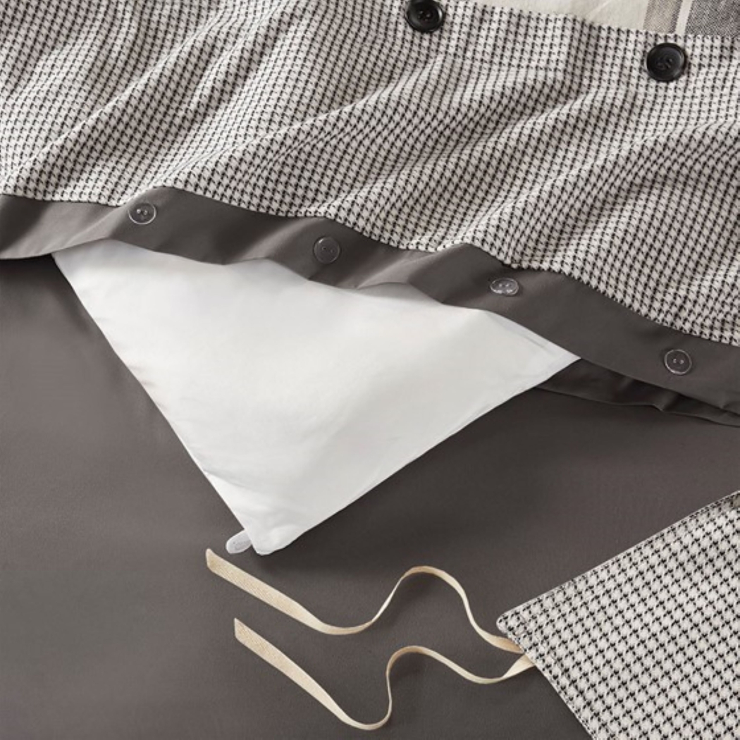 Kyndle Brown King Comforter Set - Thumbnail - Image 11