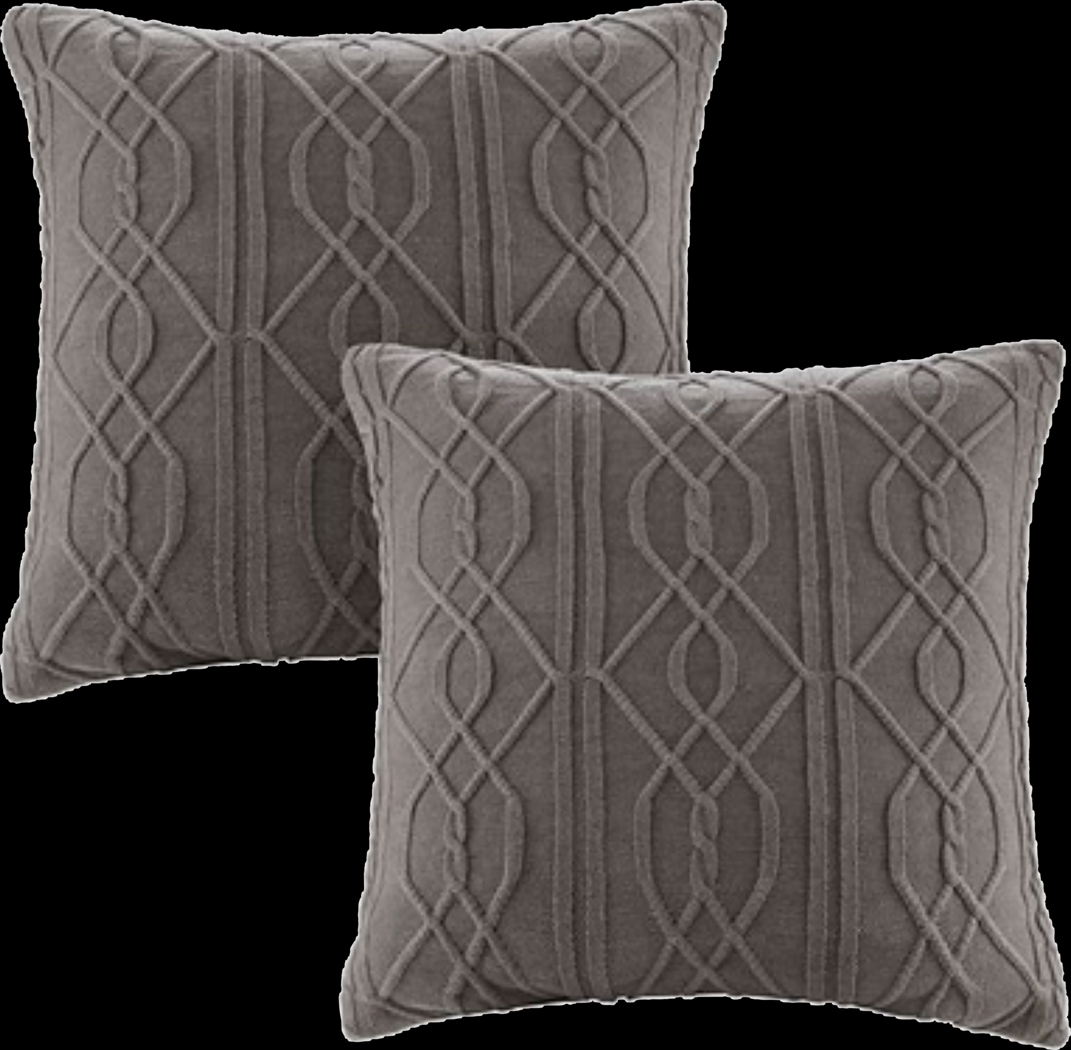 Kyndle Brown Queen Comforter Set - Thumbnail - Image 12