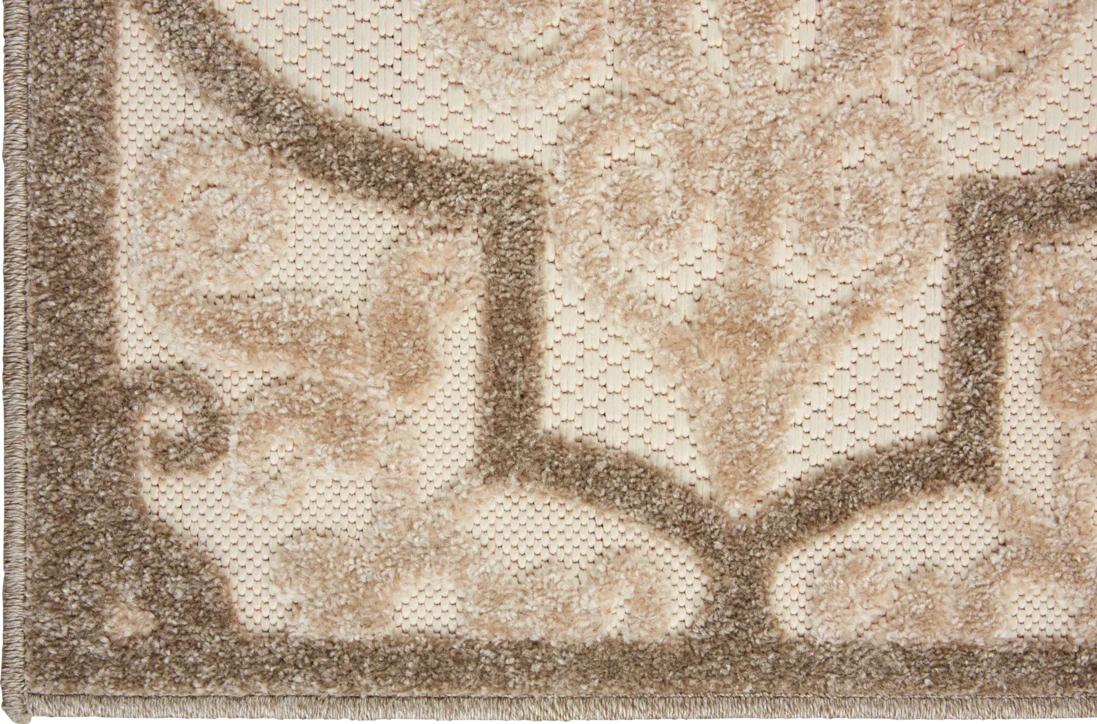 Kyrah Cream 5' x 8' Indoor/Outdoor Rug - Thumbnail - Image 2