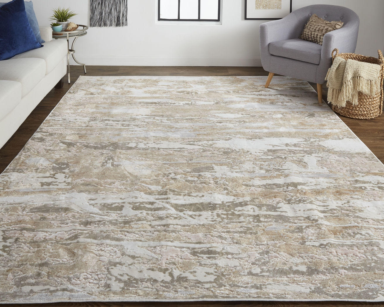 Kyva Ivory 5' x 7'10 Rug - Thumbnail - Image 3