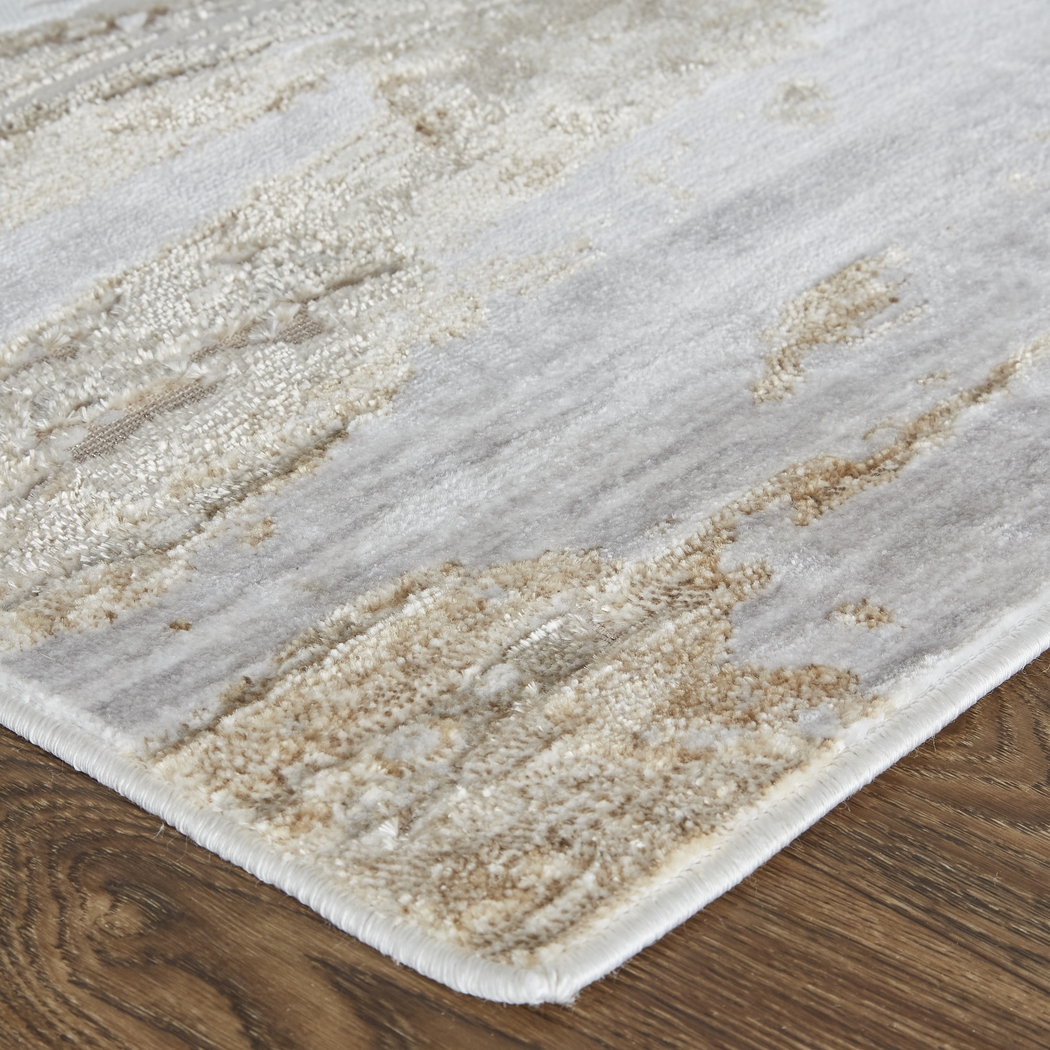 Kyva Ivory 9'6 x 7'10 Rug - Thumbnail - Image 8
