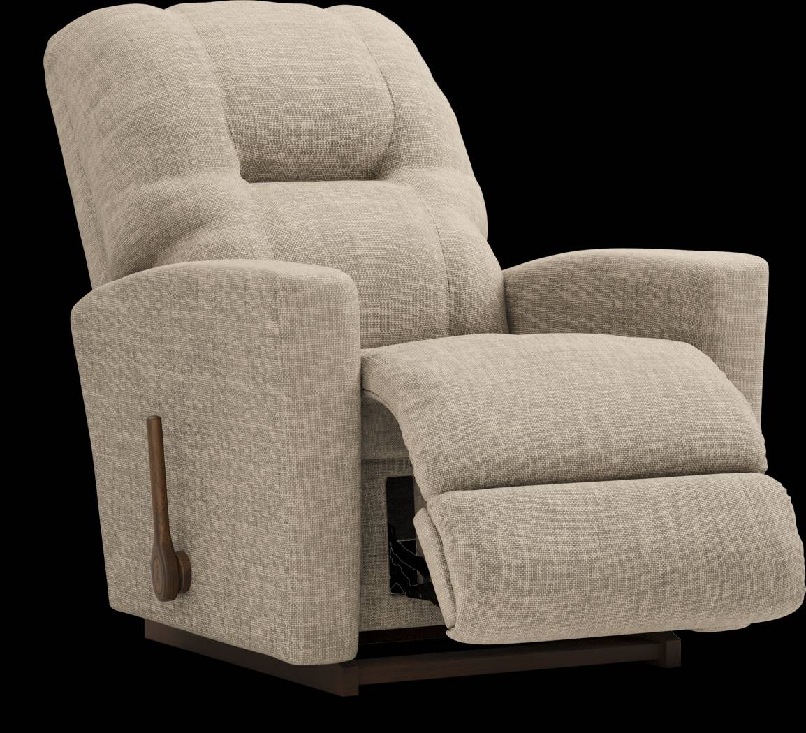 La-Z-Boy Casey I Beige Rocker Recliner - Thumbnail - Image 1