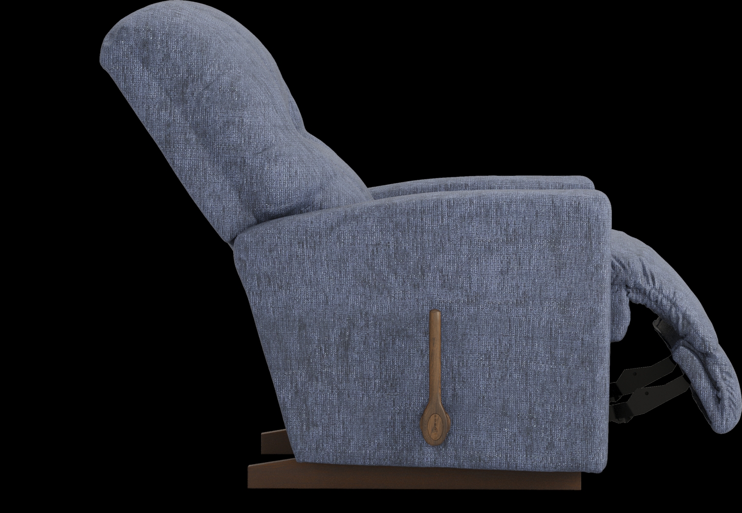 La-Z-Boy Casey I Blue Rocker Recliner - Thumbnail - Image 2