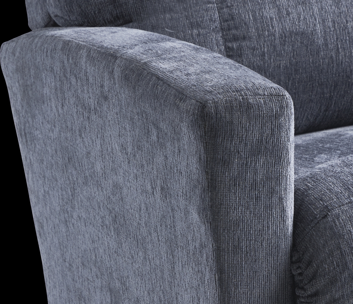 La-Z-Boy Casey I Blue Rocker Recliner - Thumbnail - Image 3