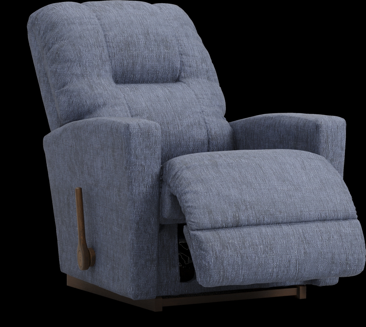 La-Z-Boy Casey I Blue Rocker Recliner - Thumbnail - Image 1