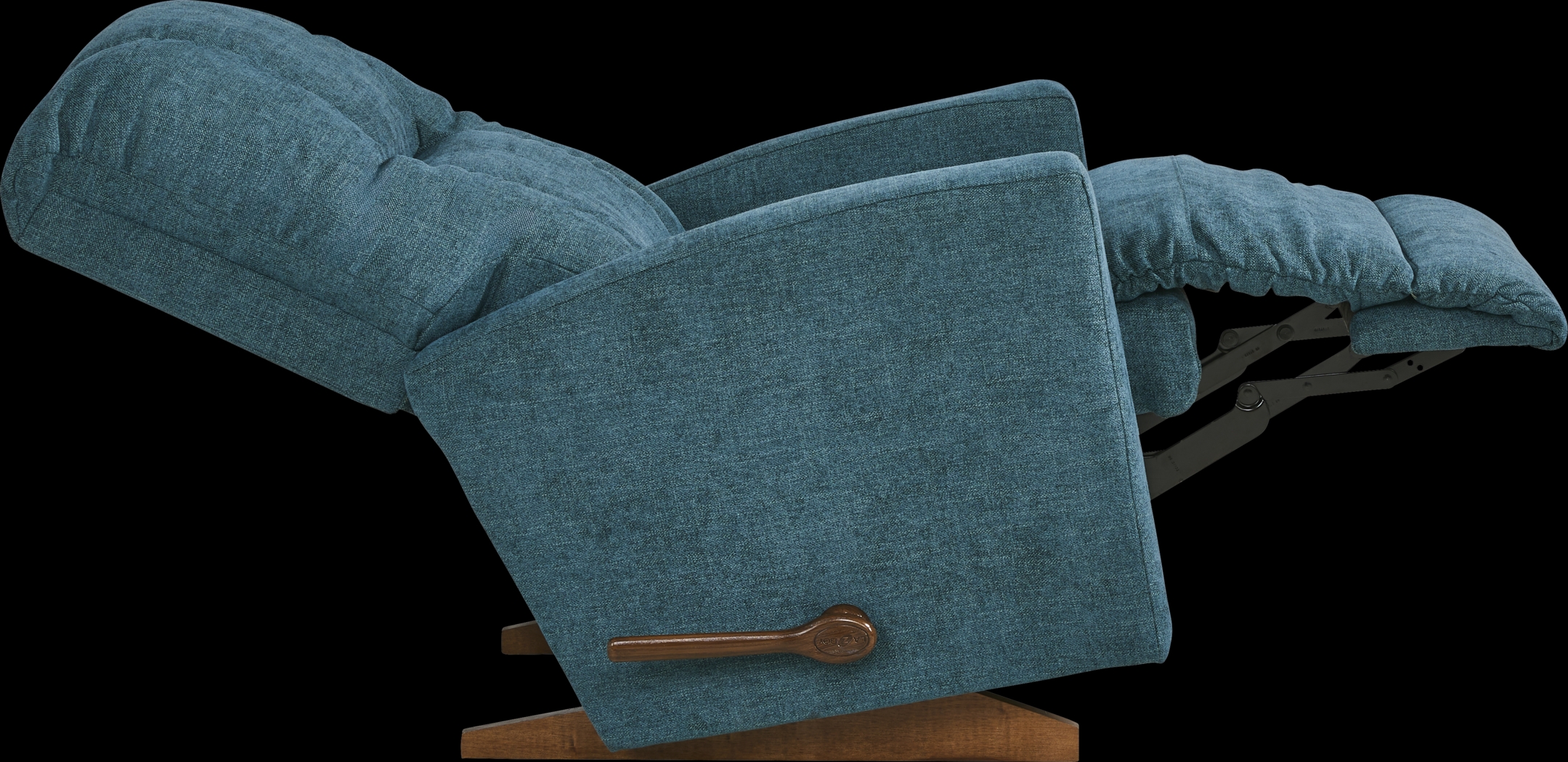 La-Z-Boy Casey I Teal Rocker Recliner - Thumbnail - Image 3