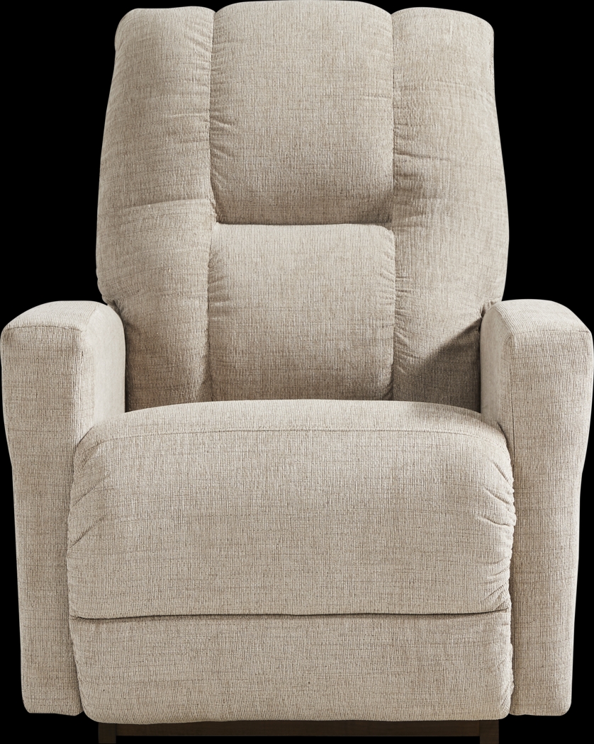 La-Z-Boy Casey III Beige Dual Power Recliner - Thumbnail - Image 2