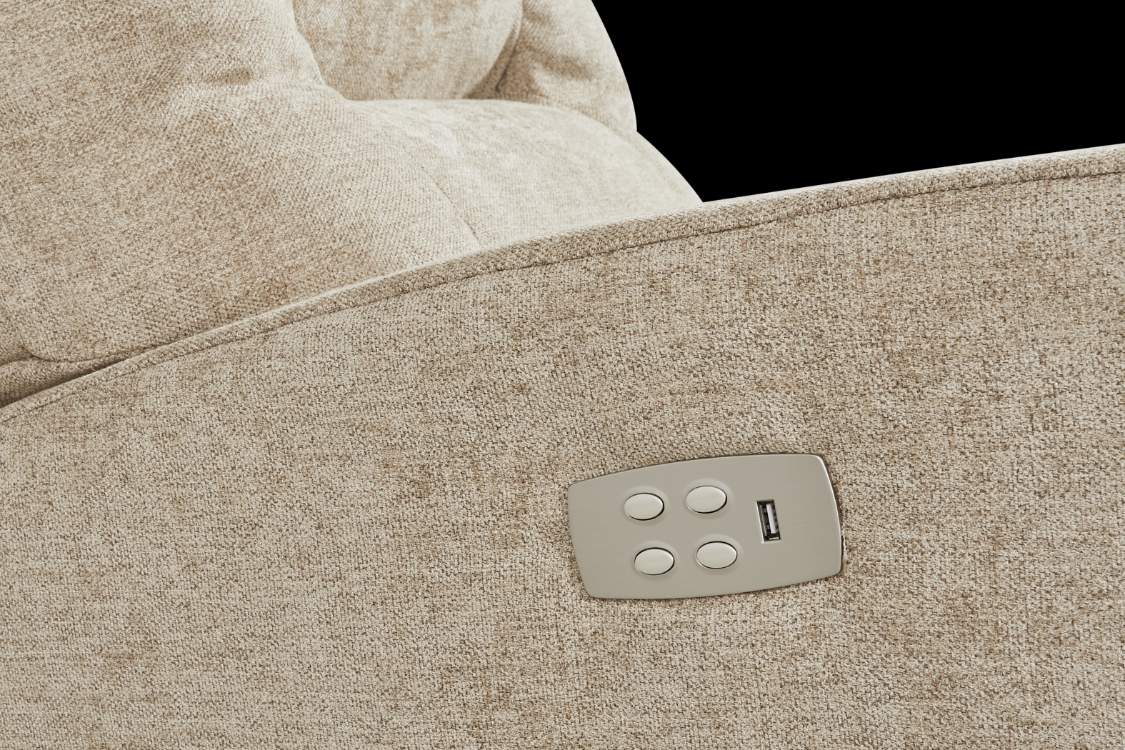 La-Z-Boy Casey III Mushroom Dual Power Recliner - Thumbnail - Image 3