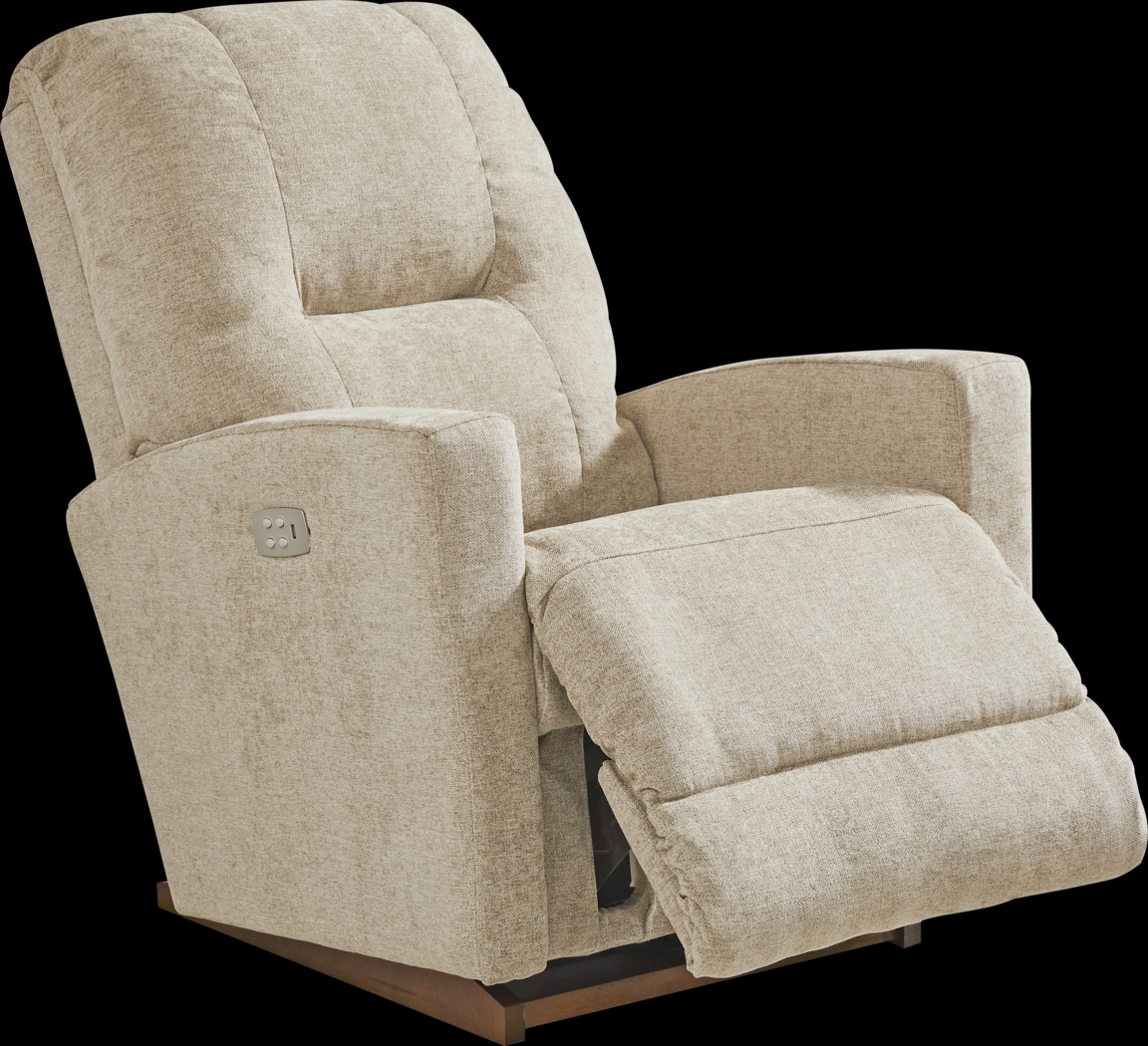 La-Z-Boy Casey III Mushroom Dual Power Recliner - Thumbnail - Image 1