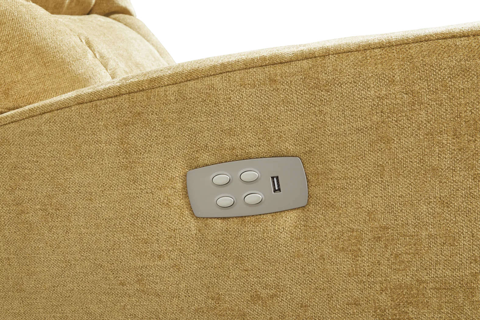 La-Z-Boy Casey III Sunflower Dual Power Recliner - Thumbnail - Image 3