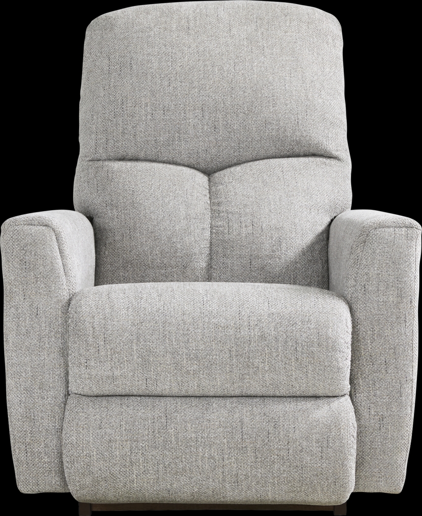 La-Z-Boy Hawthorn III Gray Dual Power Recliner - Thumbnail - Image 2