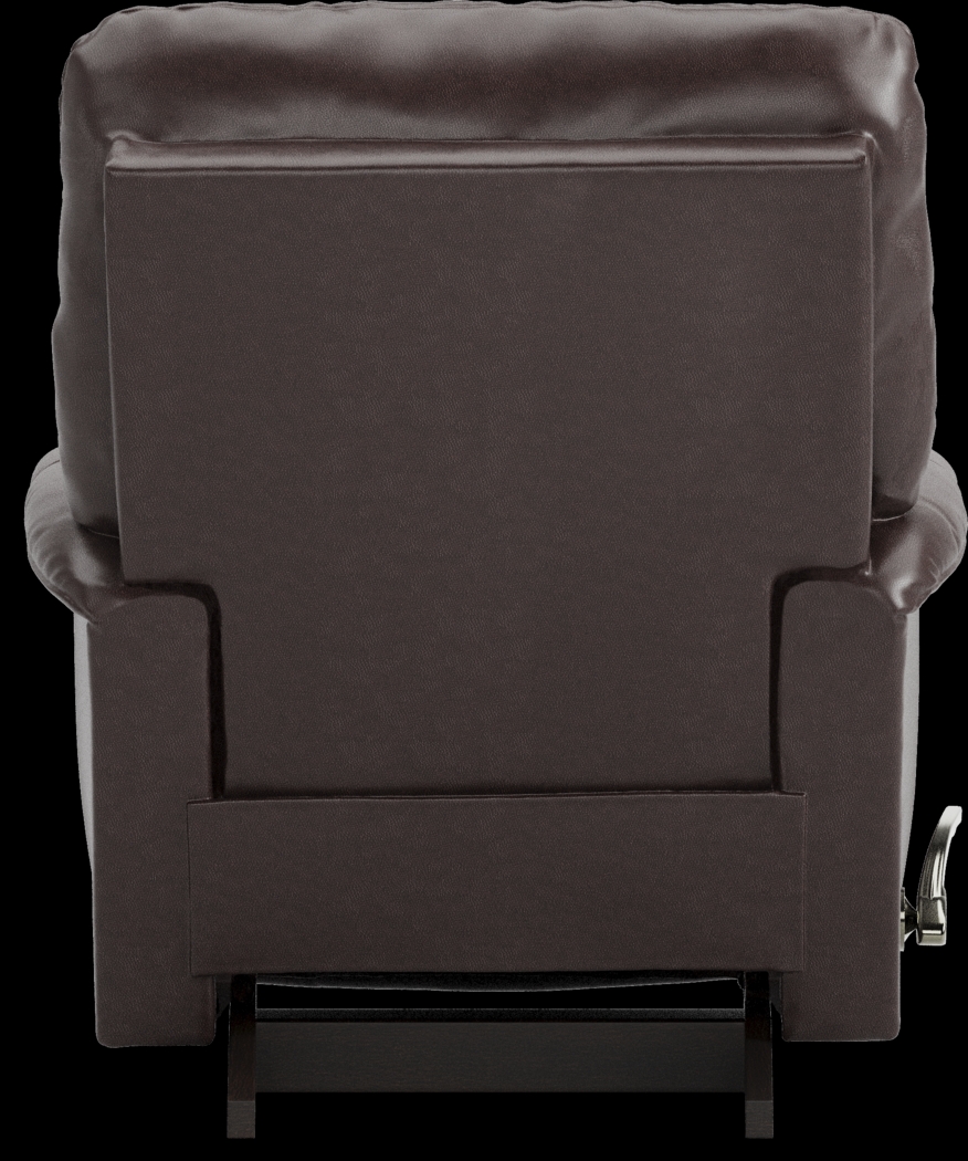 La-Z-Boy James Walnut Leather Rocker Recliner - Thumbnail - Image 4