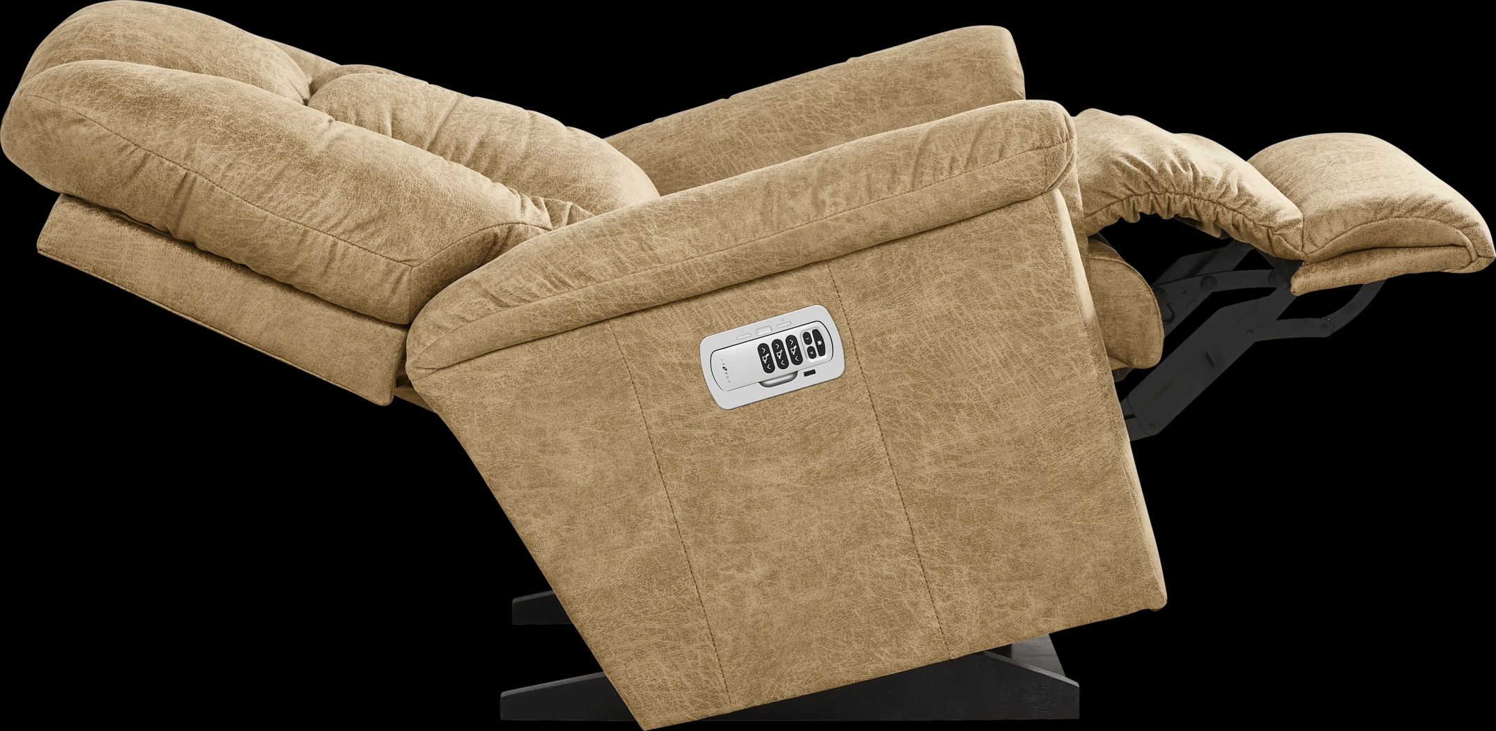La-Z-Boy Jasper III Brown Dual Power Recliner - Thumbnail - Image 2