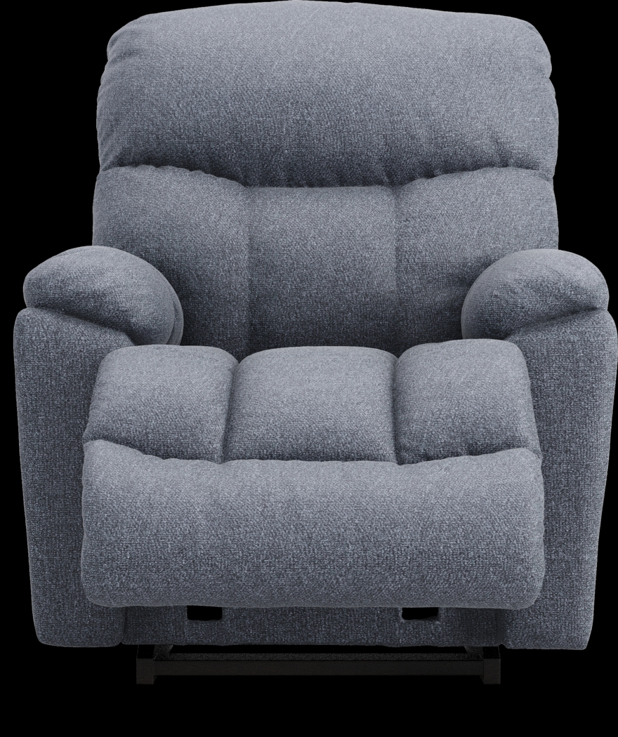 La-Z-Boy Morrison I Slate Blue Rocker Recliner - Thumbnail - Image 4