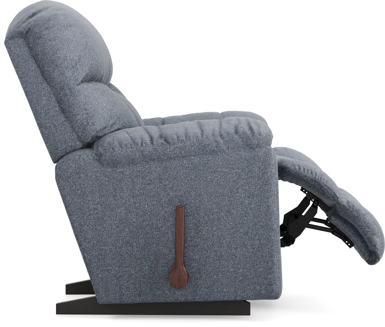 La-Z-Boy Morrison I Slate Blue Rocker Recliner - Image 5
