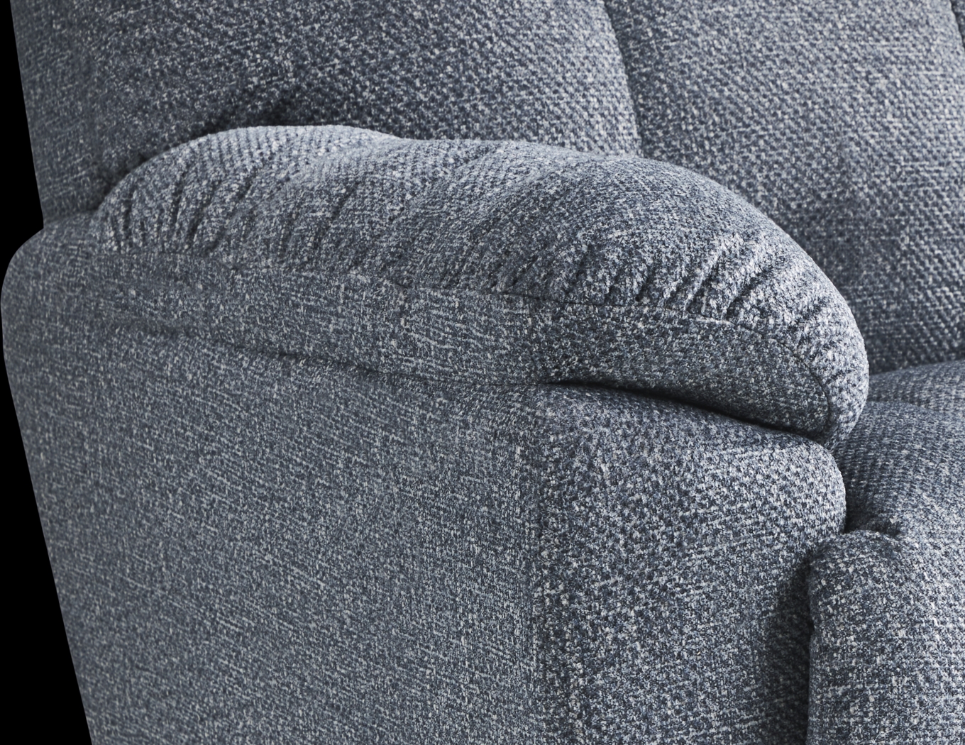 La-Z-Boy Morrison II Slate Blue Wall Recliner - Thumbnail - Image 3