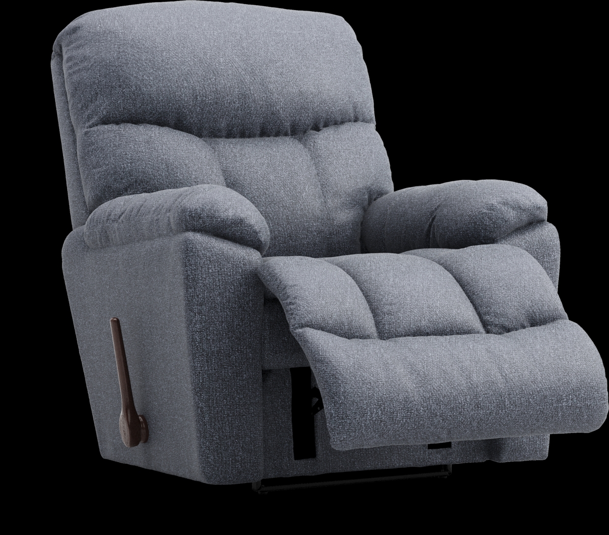 La-Z-Boy Morrison II Slate Blue Wall Recliner - Thumbnail - Image 1