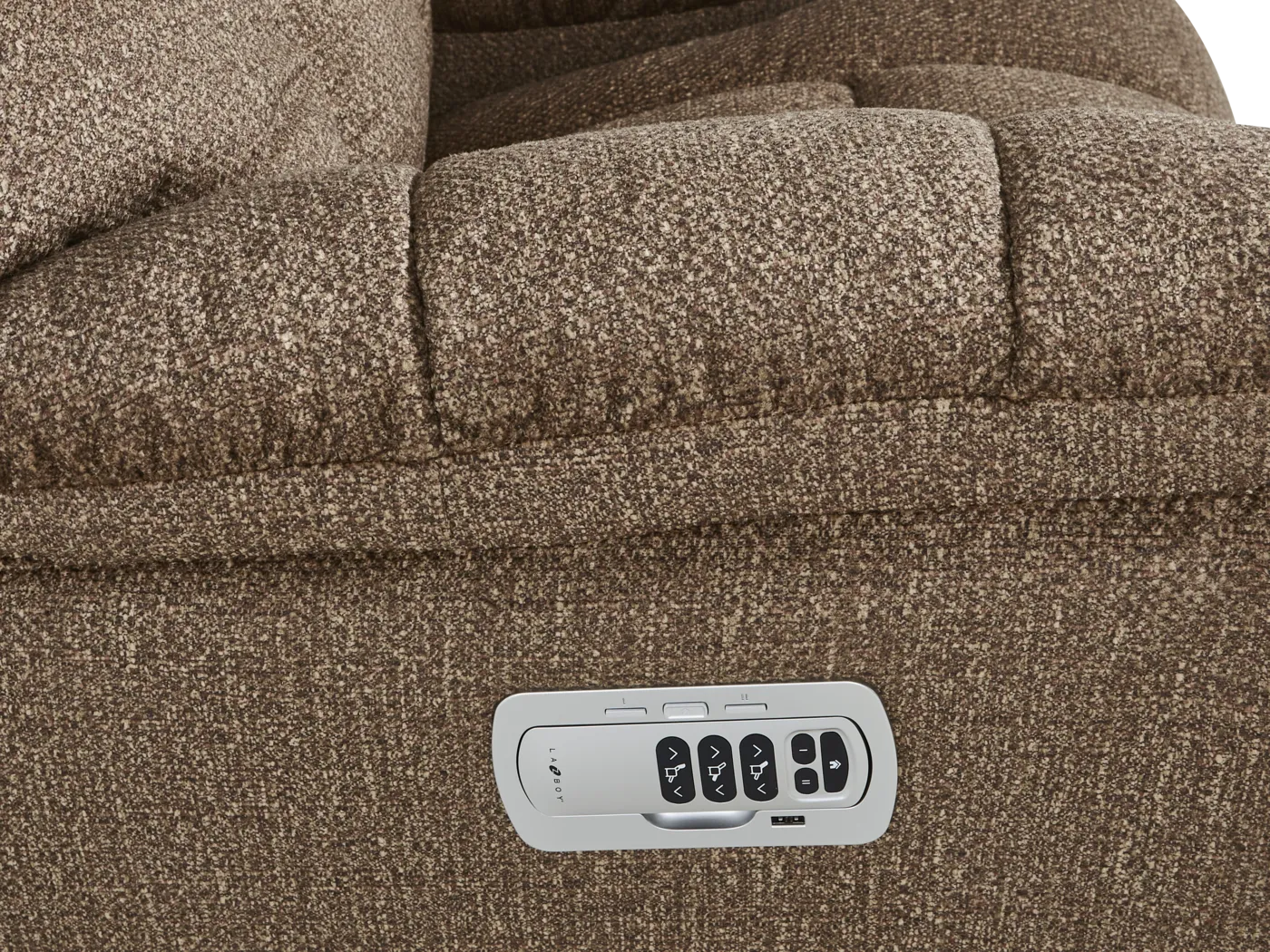 La-Z-Boy Morrison III Brown Dual Power Recliner - Image 6