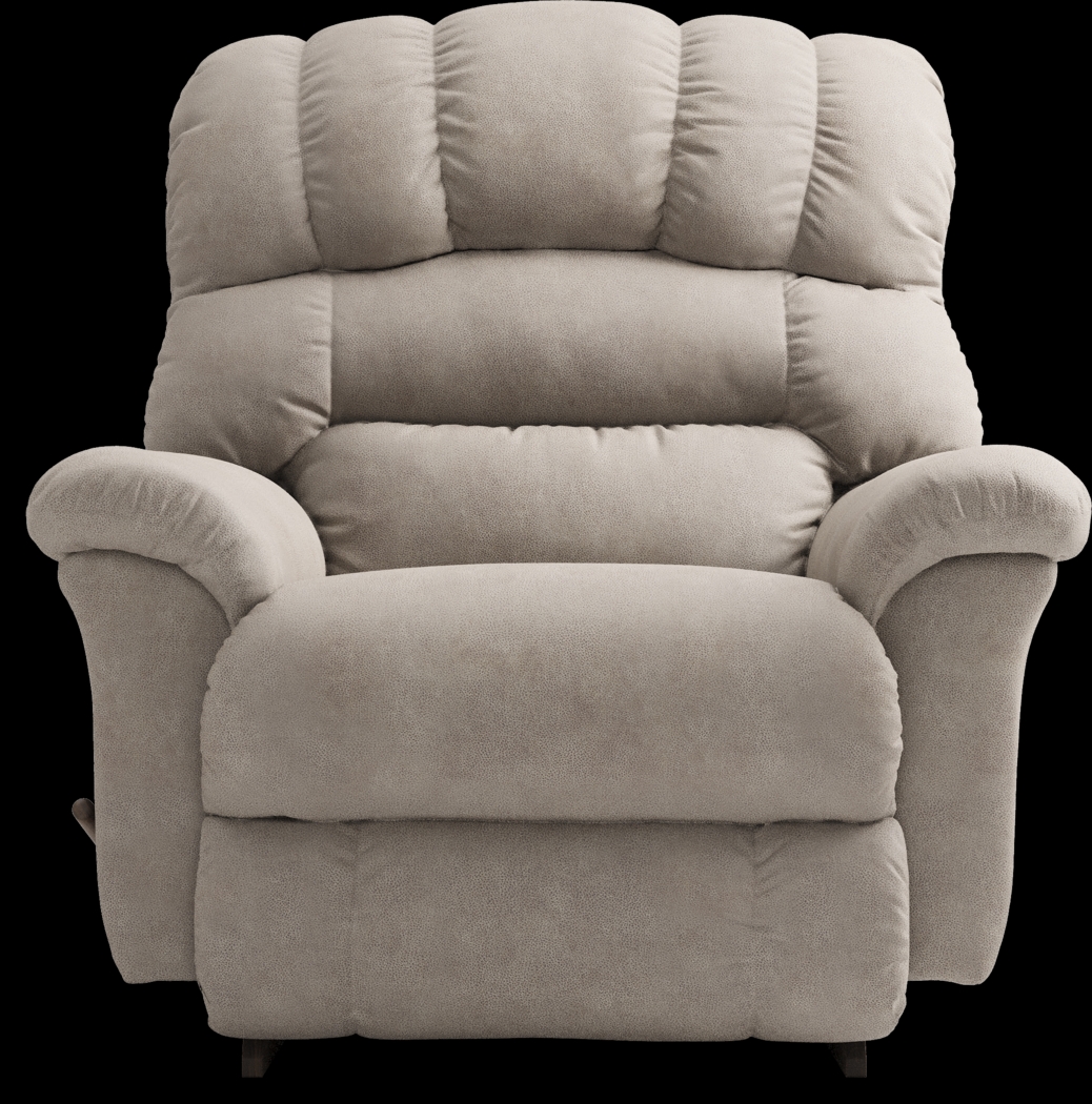La-Z-Boy Randell Taupe Rocker Recliner - Thumbnail - Image 3